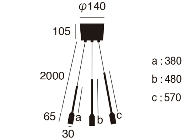 BARCELONA3 バルセロナ3 3灯 ペンダントランプ AW-0519  【ARTWORKSTUDIO】アートワークスタジオ