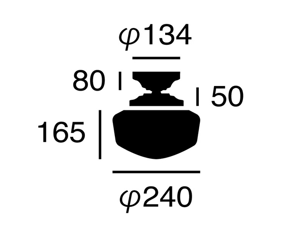 EAST COLLEGE（イーストカレッジ）シーリングライト（S)  【ARTWORKSTUDIO】アートワークスタジオ