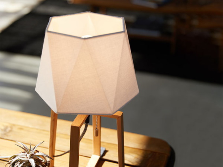 直営ストア BECKSHOPARTWORKSTUDIO Esprit table lamp LED電球付属モデル WH GY ホワイト グレー AW- 0531E