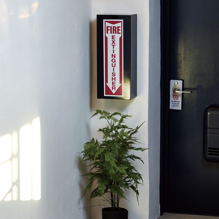 ファイヤーエクスティングシャーボックス （消火器ボックス） FIRE EXTINGUISHER BOX TK-2097  【ARTWORKSTUDIO】アートワークスタジオ