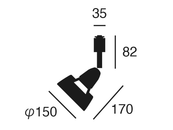 HARMONY GRANDE（ハーモニーグランデ）スポットライト（ライティングレール取付仕様）