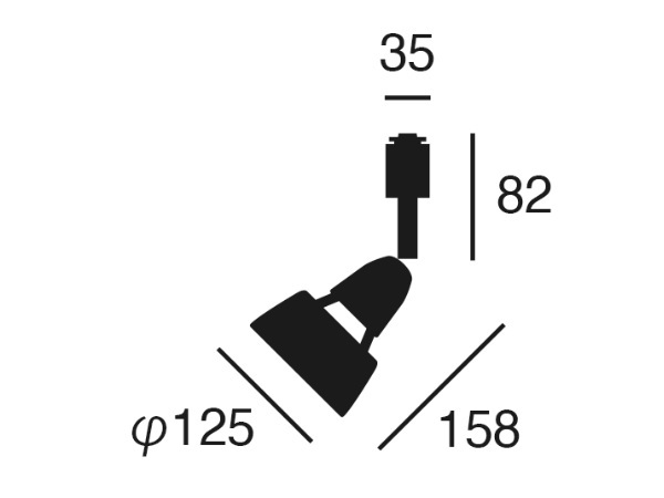 HARMONY（ハーモニー）スポットライト（ライティングレール取付仕様）