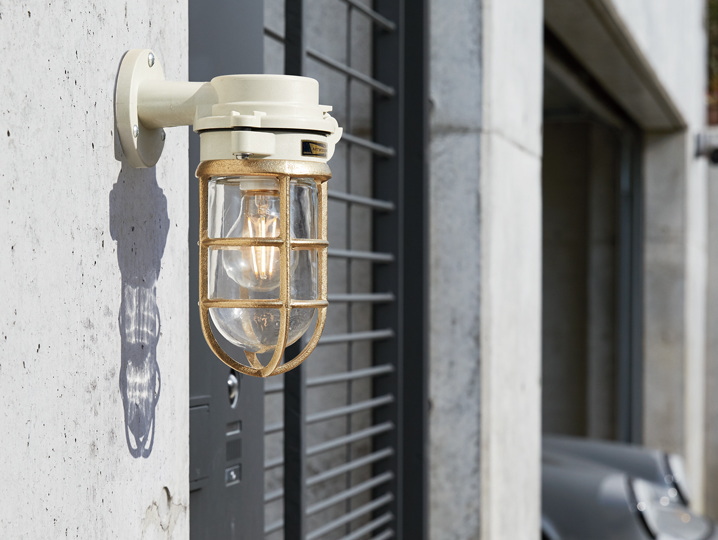 ネイビーベース フラットトップ ウォールランプ 　（屋内外兼用）BR-5039 【ARTWORKSTUDIO】アートワークスタジオ