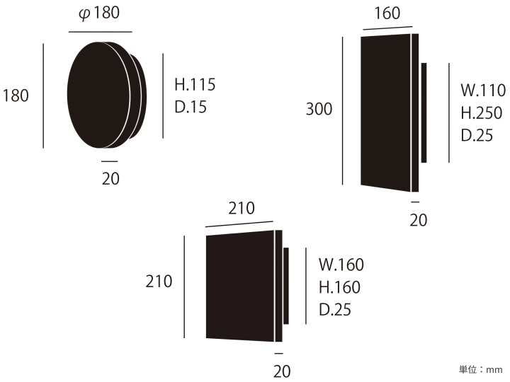 ノワールLEDウォールライト NOIR LED WALL LIGHT  AW-0695 AW-0676 AW-0697 【ARTWORKSTUDIO】アートワークスタジオ