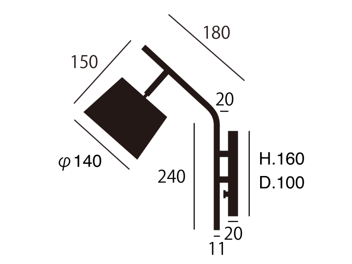 パナマウォールランランプ PANAMA WALL LAMP AW-0651 【ARTWORKSTUDIO】アートワークスタジオ