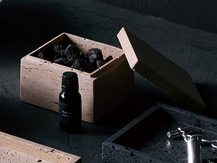 トラバーチン ボックス TRAVERTIN BOX  TK-2109 【ARTWORKSTUDIO】アートワークスタジオ