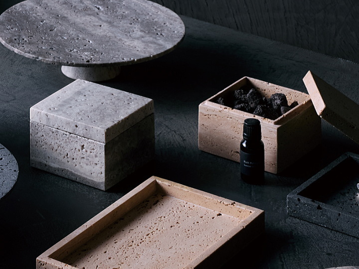 トラバーチン ボックス TRAVERTIN BOX  TK-2109 【ARTWORKSTUDIO】アートワークスタジオ