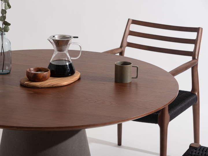 シルフ 110cm 円形 ダイニングテーブル SILPH DINING TABLE F6-123 F6-125【FORM】 フォーム