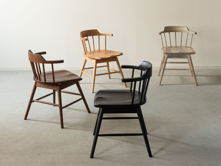 タンジー回転チェア ダイニングチェア TANSY DINING CHAIR F7-138 【FORM】フォーム
