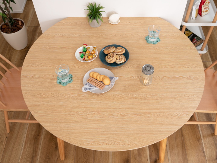 2人用 ラウンド ダイニングテーブル TAP-001 家具インテリア雑貨通販