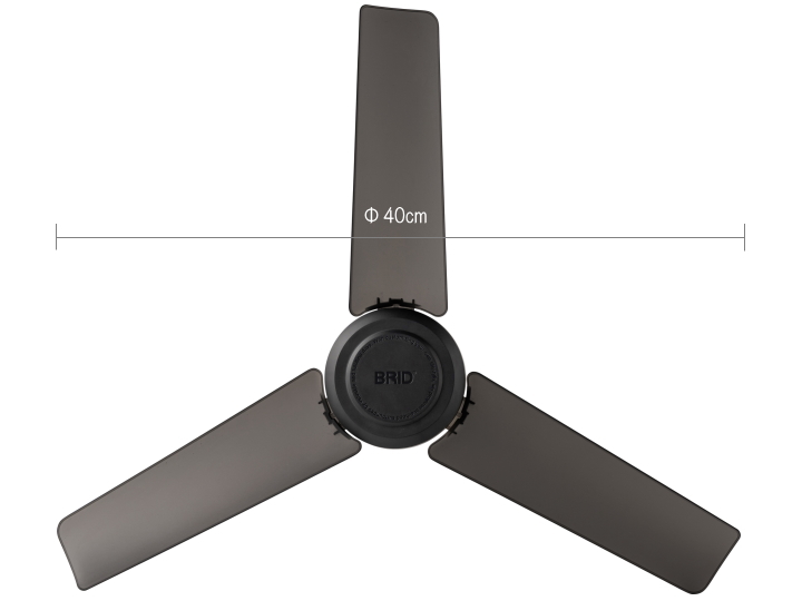 ダクトレールファン DCモーター ベーシック Φ40 シーリングファン DUCT RAIL FAN 003389【BRID】ブリッド