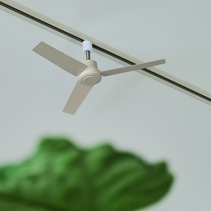 ダクトレールファン DCモーター プラス Φ50 シーリングファン DUCT RAIL FAN 003329【BRID】ブリッド