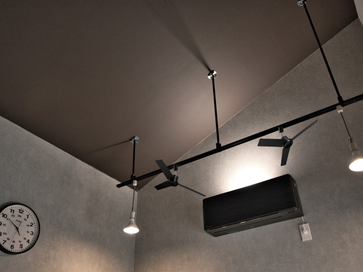 ダクトレールファン DCモーター プラス Φ50 シーリングファン DUCT RAIL FAN 003329【BRID】ブリッド