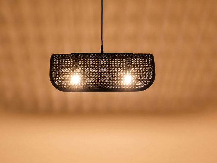 ラタンペンダントランプ  2バルブ ペンダント  RATTAN PENDANT LAMP 2BULB  003394【BRID】ブリッド