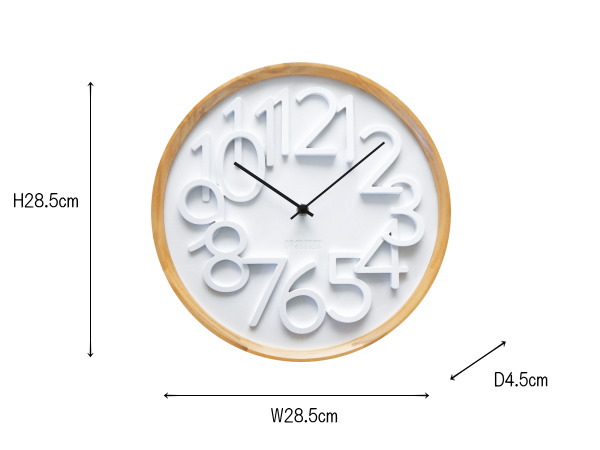 AMPERSAND FACTORY（アンパサンドファクトリー）037ウォールクロック（掛け時計）