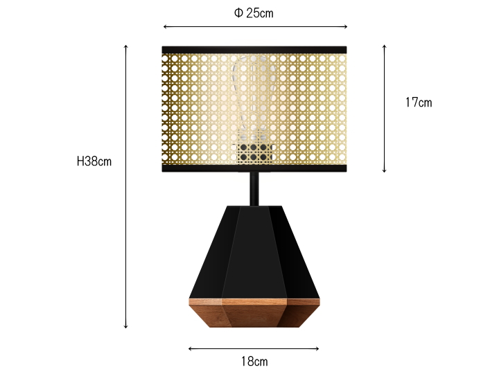 FRUSTUM フラスタム テーブルライト AMPAERSAND AMP-L033 L034【エルコミューン】