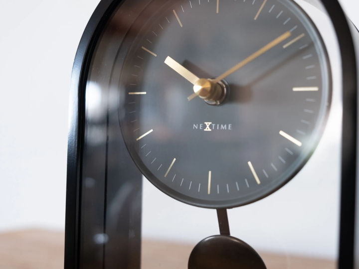 NEXTIME ネクスタイム マーブル ペンデュラム MARBLE PENDULUM テーブルクロック 置き時計 NXT-J027 NXT-J028