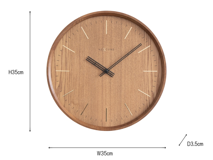 NEXTIME ネクスタイム フィン ウォールクロック FIN WALL CLOCK  掛け時計 振り子時計 NXT-J040