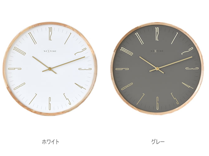 NEXTIME ネクスタイム THIN （M)  掛け時計 NXT-J008 NXT-J009