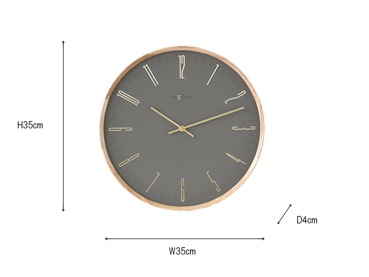 NEXTIME ネクスタイム THIN （M)  掛け時計 NXT-J008 NXT-J009