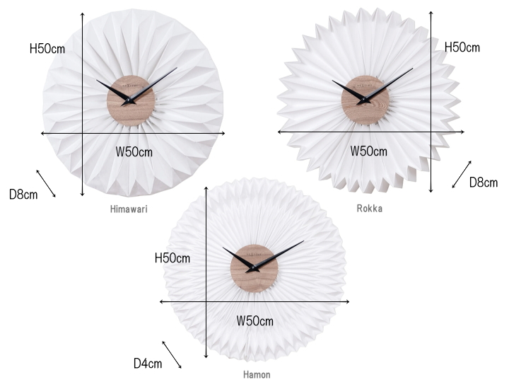 NEXTIME ネクスタイム TYVEK タイベック ウォールクロック 掛け時計 NXT-J021 NXT-J022 NXT-J023