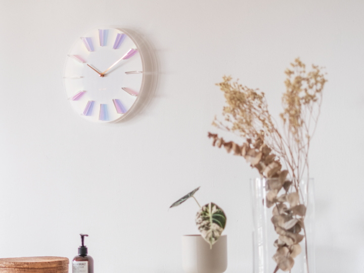 NEXTIME ネクスタイム プリズム PROSM  ウォールクロック 掛け時計 NXT-J059