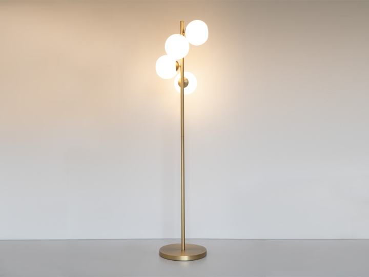 ビアリッツフロアランプ BIARRITZ FLOOR LAMP 4灯  GS-023 【HERMOSA】ハモサ