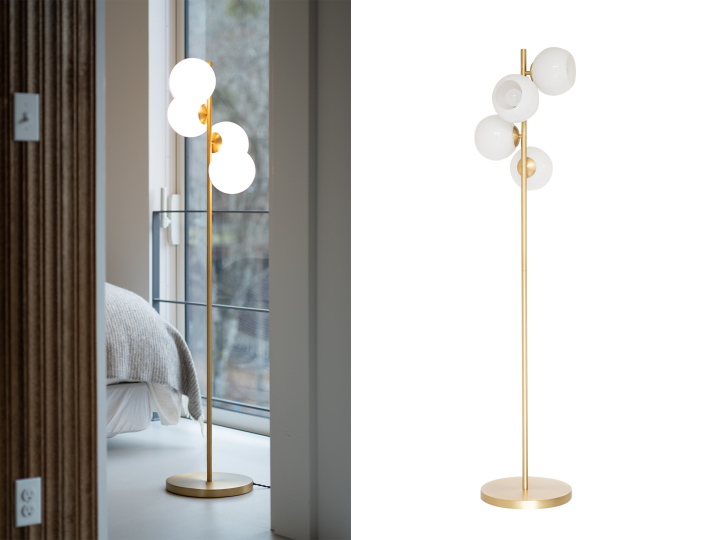 ビアリッツフロアランプ BIARRITZ FLOOR LAMP 4灯  GS-023 【HERMOSA】ハモサ