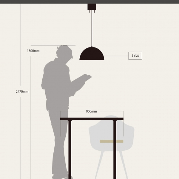 COPEN（コペン）1灯ペンダントランプ　Sサイズ
