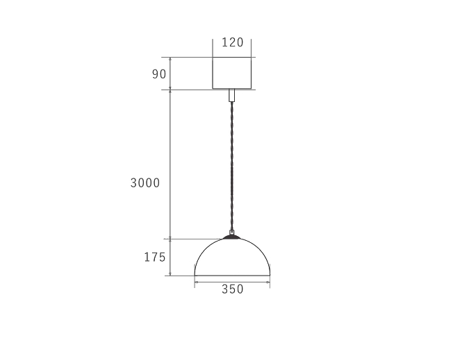 COPEN（コペン）1灯ペンダントランプ　Sサイズ