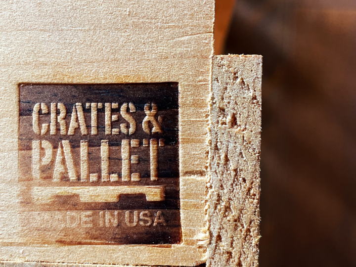 クレーツアンドパレット　CRATES & PALLET 木箱ボックス S/L