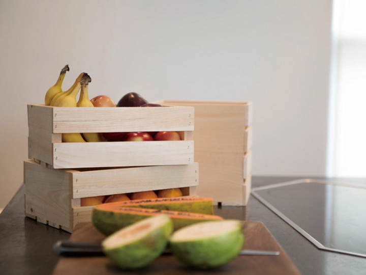 クレーツアンドパレット　CRATES & PALLET 木箱ボックス S/L