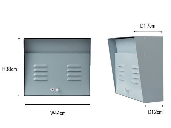 送料無料 MARDEN（モールデン） 鍵付きポスト 【HERMOSA】ハモサ 家具