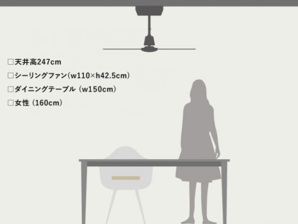 MONICA モニカシーリングファン　【HERMOSA】ハモサ