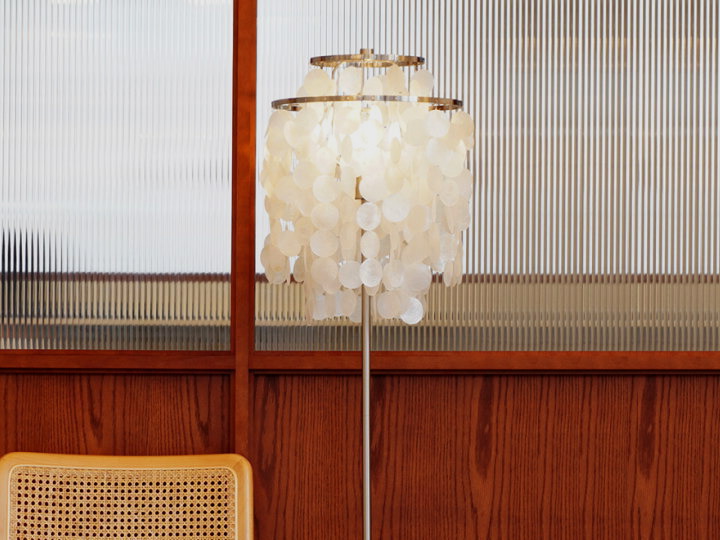 シェル フロアランプ SHELL FLOOR LAMP LCLP-008SV 【HERMOSA】ハモサ