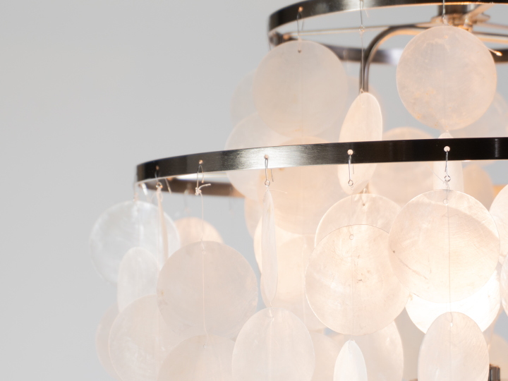 シェル フロアランプ SHELL FLOOR LAMP LCLP-008SV 【HERMOSA】ハモサ