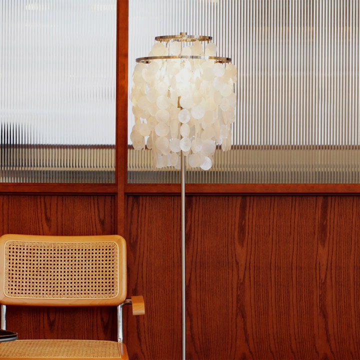 シェル フロアランプ SHELL FLOOR LAMP LCLP-008SV 【HERMOSA】ハモサ