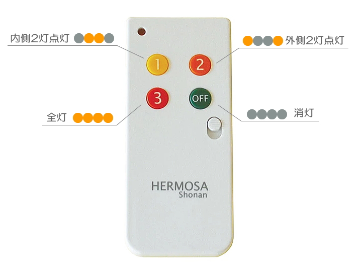 スタジオ4　STUDIO4 4灯 シーリングライト（リモコン付き） SL-001　【HERMOSA】ハモサ