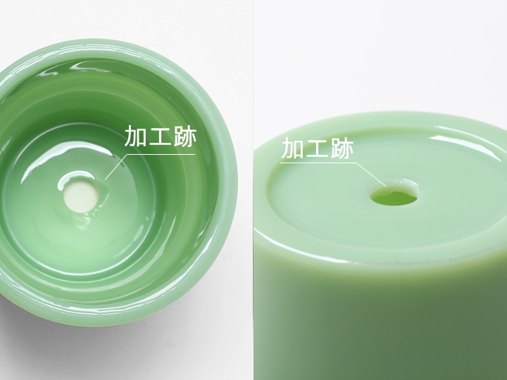 【3号鉢】 ミルクガラス プランターポット PLANTER POT 【ideaco】イデアコ