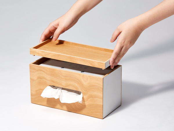 ROOF PAPER BOX（ルーフ）ティッシュ・ペーパーボックス