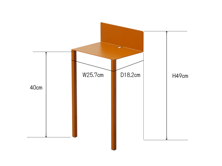 ウォールテーブル B5 WALL TABLE 【ideaco】イデアコ