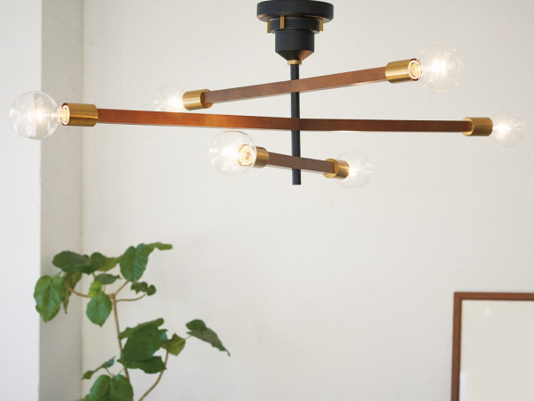 送料無料ASTREbaum（アストルバウム）6灯シーリングライト 【INTERFORM