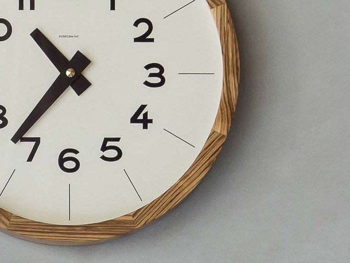 デーニッツ ウォールクロック DENITZ WALL CLOCK LT-4675【INTERFORM】インターフォルム