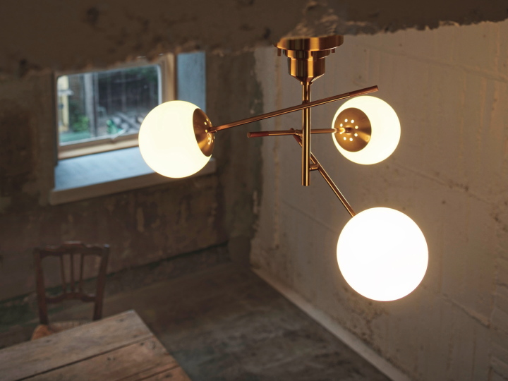 ドリット DRITT シーリングライト 3灯 LT-4405【INTERFORM】インターフォルム