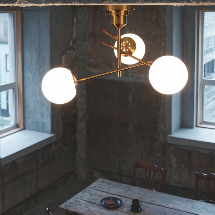 ドリット DRITT シーリングライト 3灯 LT-4405【INTERFORM】インターフォルム