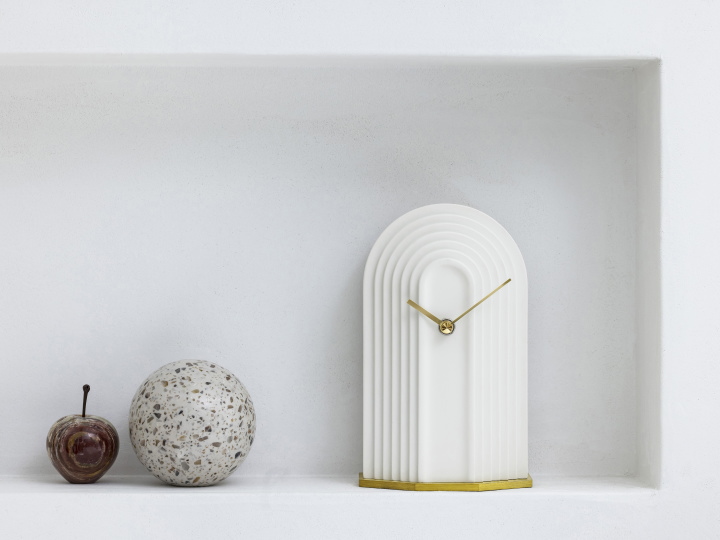 エリマ ELIMA テーブルクロック （置き時計）  CL-4308 【INTERFORM】インターフォルム