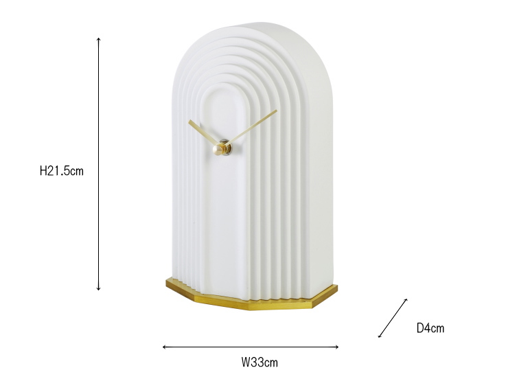 エリマ ELIMA テーブルクロック （置き時計）  CL-4308 【INTERFORM】インターフォルム