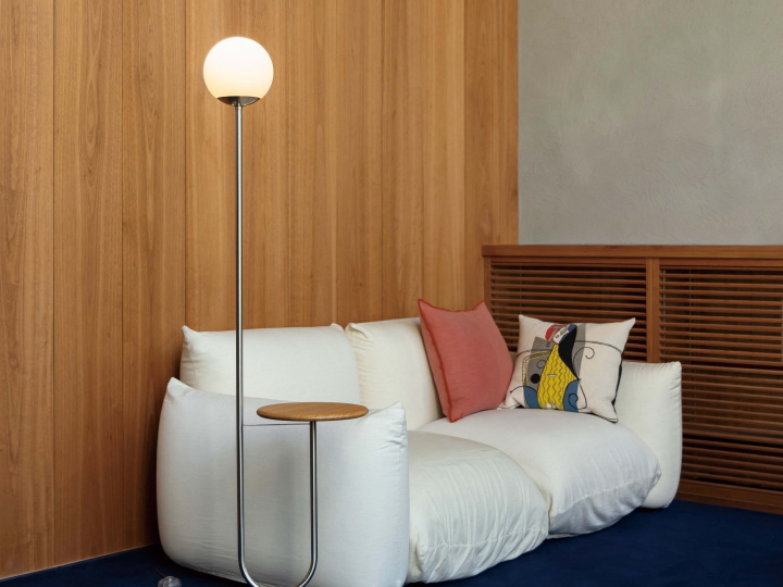 フェレス テーブル付きフロアライト 1灯 FERES FLOOR LIGHT  LT-4726【INTERFORM】インターフォルム