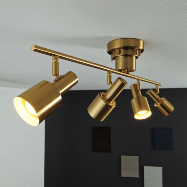 FERDI（フェルディ）4灯シーリングライト 【INTERFORM】インターフォルム