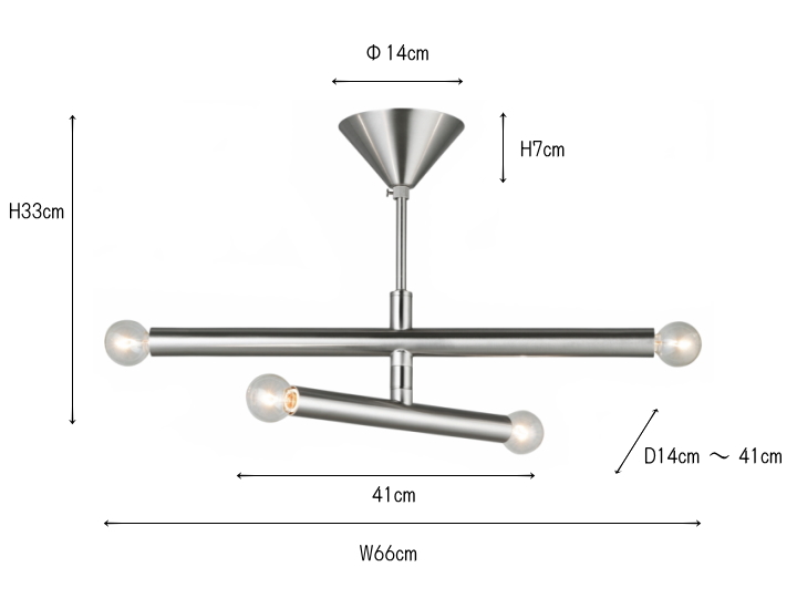フォンクシオン FONCTION シーリングライト 1灯 LT-4539【INTERFORM】インターフォルム